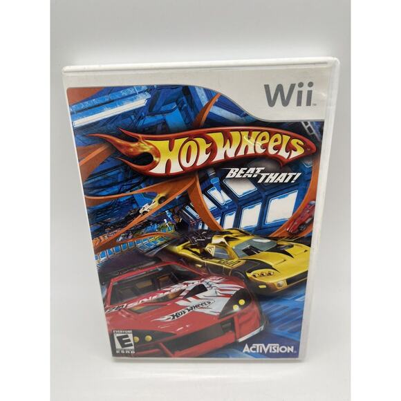 Hot Wheels: Beat That (Nintendo Wii, 2007) COMPLETE - TESTED - Picture 1 of 5